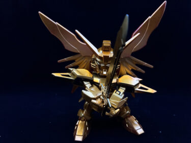 デスティニーガンダムをハイネ仕様（オレンジ色）に塗装してみた