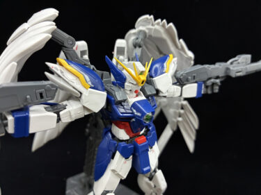 RG　ウイングガンダムゼロカスタムEW　作ってみた。新機動戦士ガンダムW　30周年記念！！！